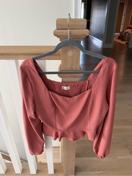 Altar'd State Tops - Women’s Smocked Peplum Top